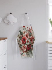 Фартук для кухни «Цветы на мраморе» - Фото 2