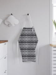 Фартук для кухни «Этнический орнамент моно» - Фото 2