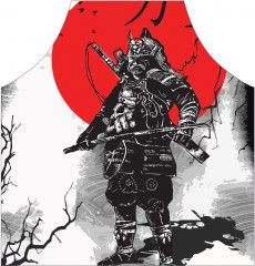 Фартук для кухни «Японский самурай» - Фото 1