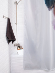 Штора для ванной с водоотталкивающей пропиткой «Джек-рассел-терьер» - Фото 3