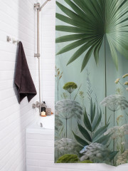 Штора для ванной с водоотталкивающей пропиткой «Дизайнерский сад» - Фото 3