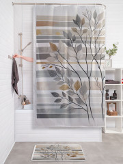 Штора для ванной с водоотталкивающей пропиткой «Композиция из веток» - Фото 2