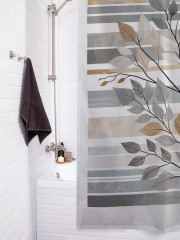 Штора для ванной с водоотталкивающей пропиткой «Композиция из веток» - Фото 3