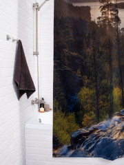 Штора для ванной с водоотталкивающей пропиткой «Красивое озеро» - Фото 3