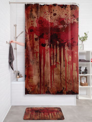 Штора для ванной с водоотталкивающей пропиткой «Краска на стене» - Фото 2