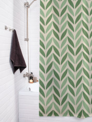 Штора для ванной с водоотталкивающей пропиткой «Лепестковые столбы» - Фото 3