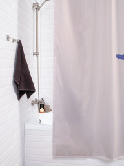 Штора для ванной с водоотталкивающей пропиткой «Люблю тебя» - Фото 3