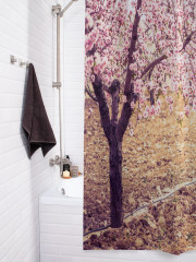 Штора для ванной с водоотталкивающей пропиткой «Миндальный сад» - Фото 3