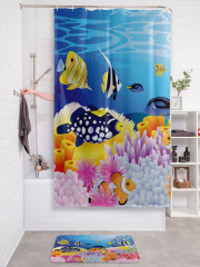 Штора для ванной с водоотталкивающей пропиткой «Морской уют» - Фото 2