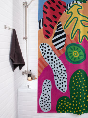 Штора для ванной с водоотталкивающей пропиткой «Неоновые тропики» - Фото 3
