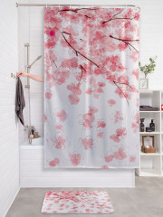 Штора для ванной с водоотталкивающей пропиткой «Осенняя тоска» - Фото 2