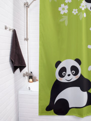 Штора для ванной с водоотталкивающей пропиткой «Панды улыбаются» - Фото 3