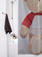 Штора для ванной с водоотталкивающей пропиткой «Пара мишек» - Фото 3