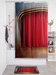 Штора для ванной с водоотталкивающей пропиткой «Перед выступлением» - Фото 2