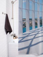 Штора для ванной с водоотталкивающей пропиткой «Прогулочная веранда» - Фото 3