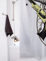 Штора для ванной с водоотталкивающей пропиткой «Талисман дикого запада» - Фото 3