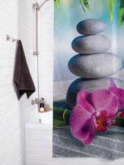 Штора для ванной с водоотталкивающей пропиткой «Территория Тайланда» - Фото 3