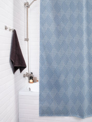 Штора для ванной с водоотталкивающей пропиткой «Точечный орнамент» - Фото 3