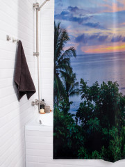 Штора для ванной с водоотталкивающей пропиткой «Ураган вдали» - Фото 3