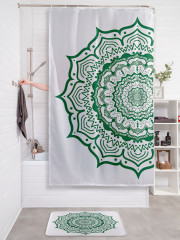 Штора для ванной с водоотталкивающей пропиткой «Этническая мандала» - Фото 2