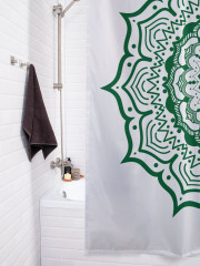 Штора для ванной с водоотталкивающей пропиткой «Этническая мандала» - Фото 3