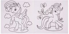Раскраска блестящая «Единороги» - Фото 1