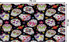 Коврик придверный «Выбор сахарных черепов» - Фото 1