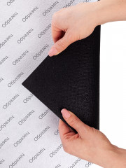 Коврик придверный «Звездная ночь и котик» - Фото 3