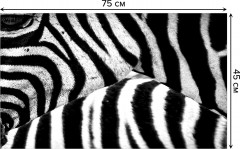 Коврик придверный «Зебровый пазл» - Фото 1