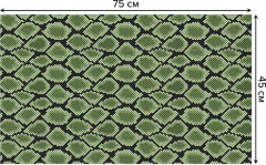 Коврик придверный «Змеиная чешуя» - Фото 1