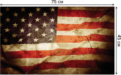 Коврик придверный «Национальный флаг» - Фото 1