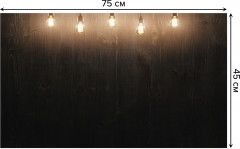 Коврик придверный «Освещение гирляндами» - Фото 1