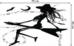 Коврик придверный «Полет ведьмы» - Фото 1