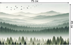 Коврик придверный «Птицы прилетают» - Фото 1