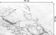 Коврик придверный «Серый мрамор» - Фото 1