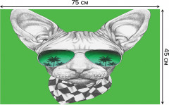 Коврик придверный «Смешной сфинкс» - Фото 1