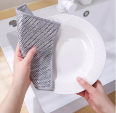 Набор губок-тряпок для посуды двухсторонних - Фото 2