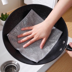 Набор губок-тряпок для посуды двухсторонних - Фото 4