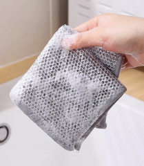 Набор губок-тряпок для посуды двухсторонних - Фото 6