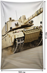 Фотопанно на стену «Быстрый танк» - Фото 1