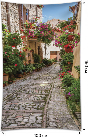Фотопанно на стену «Итальянская мостовая»