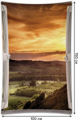 Фотопанно на стену «Окно к свежему воздуху» - Фото 1