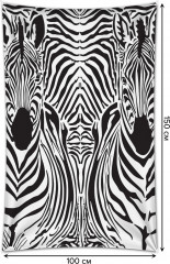 Фотопанно на стену «Пара зебр» - Фото 1
