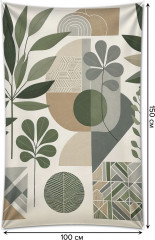 Фотопанно на стену «Пастельная плитка» - Фото 1