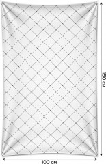 Фотопанно на стену «Прерывистый ромб» - Фото 1