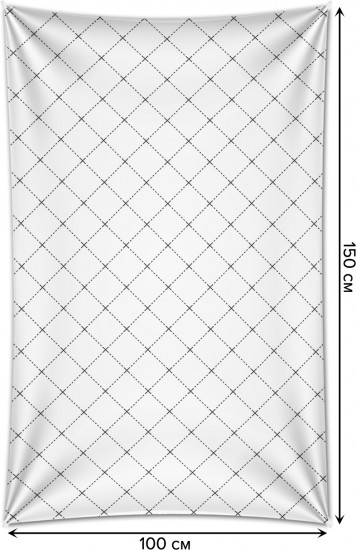 Фотопанно на стену «Прерывистый ромб»