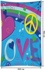 Фотопанно на стену «Радуга любви» - Фото 1
