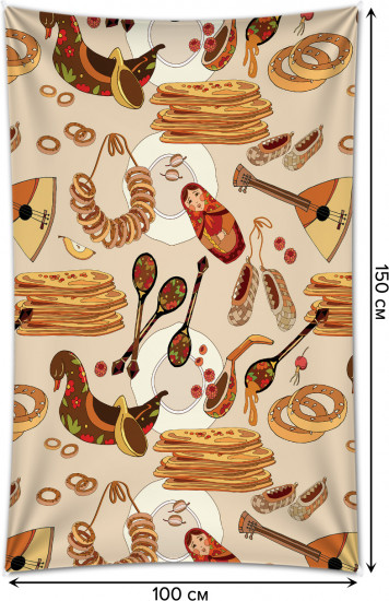 Фотопанно на стену «Скоро Масленица»