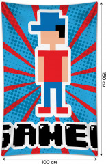 Фотопанно на стену «Супер Марио» - Фото 1