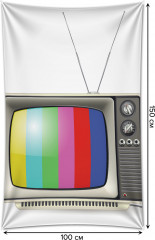Фотопанно на стену «Телевизор ретро» - Фото 1